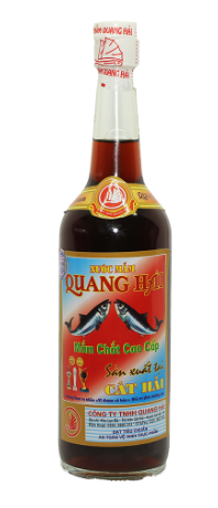 Nước mắm chắt cao cấp 650ml - Công Ty Trách Nhiệm Hữu Hạn Quang Hải